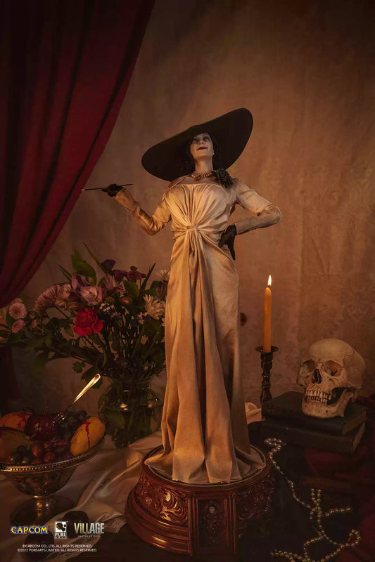 PureArts Resident Evil 8 Lady Dimitrescu 1/4 Scale Limited Statue Painted Model