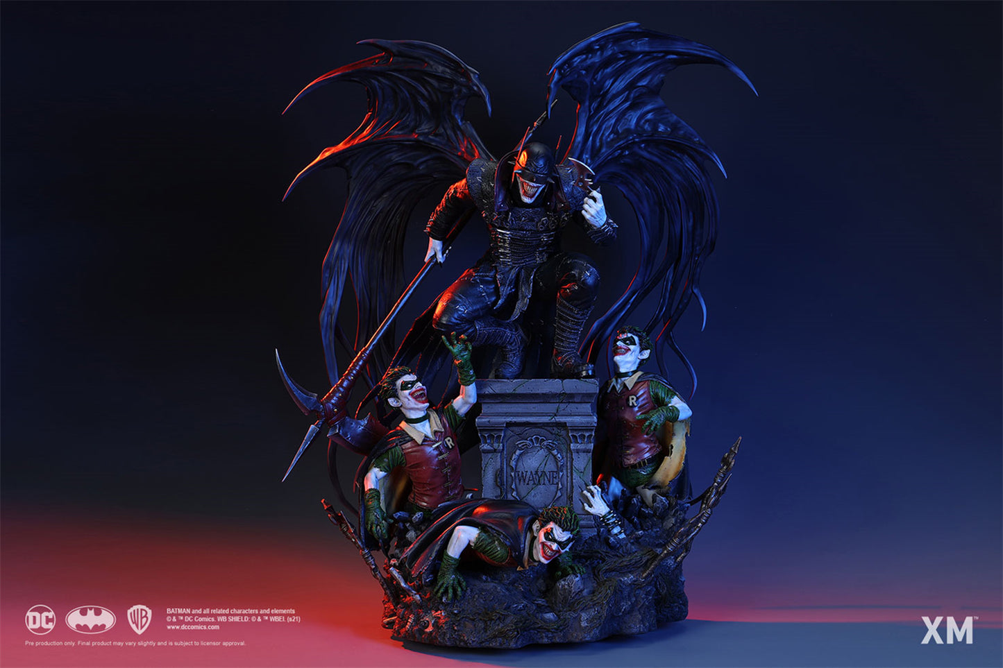 XM Studio The Batman Who Laughs 1/4 Scale Limited Statue Painted Model New Stock