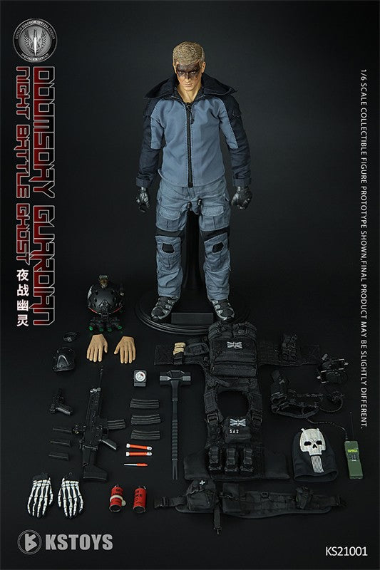 KSTOYS Doomsday Guardian Night Battle Ghost 1/6th Collectibles Action Figure New