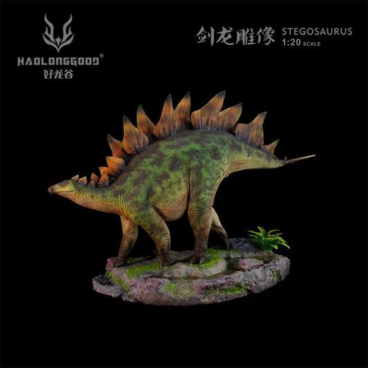HAOLONGGOOD Stegosaurus 1/20th Jurassic World Dinosaur Limited Statue Model GK