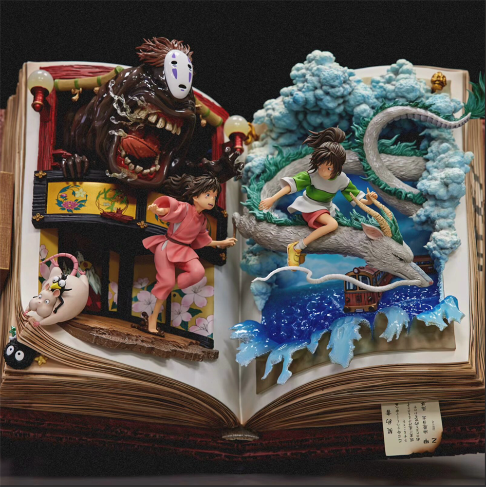TF Studio Spirited Away Painted Anime Model GK Statue Big Scale New In Stock