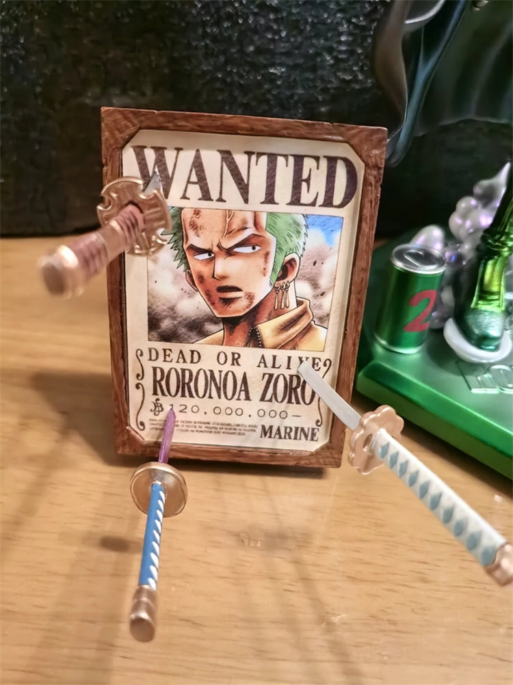 One Piece Roronoa Zoro Metal Plating Version 1/6th Painted Model GK New In Stock