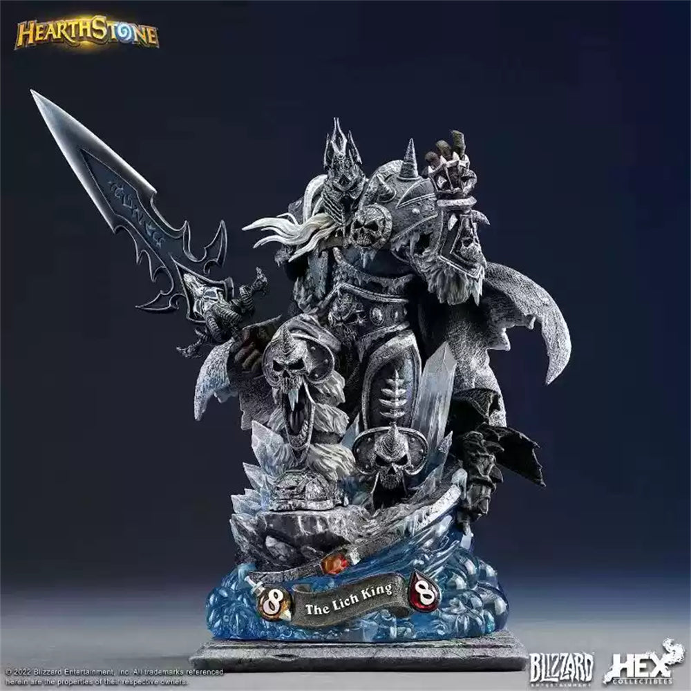 World of Warcraft Lich King 1/10 Scale Limited Statue Painted Model New Stock