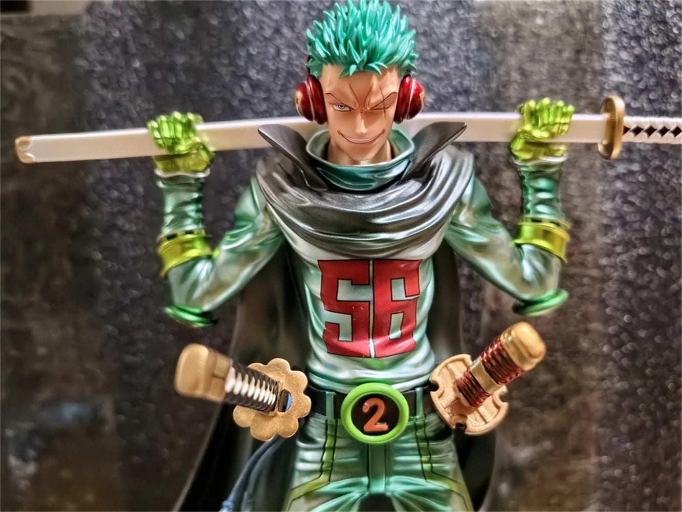 One Piece Roronoa Zoro Metal Plating Version 1/6th Painted Model GK New In Stock
