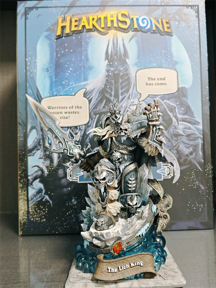 World of Warcraft Lich King 1/10 Scale Limited Statue Painted Model New Stock