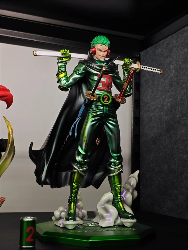 One Piece Roronoa Zoro Metal Plating Version 1/6th Painted Model GK New In Stock