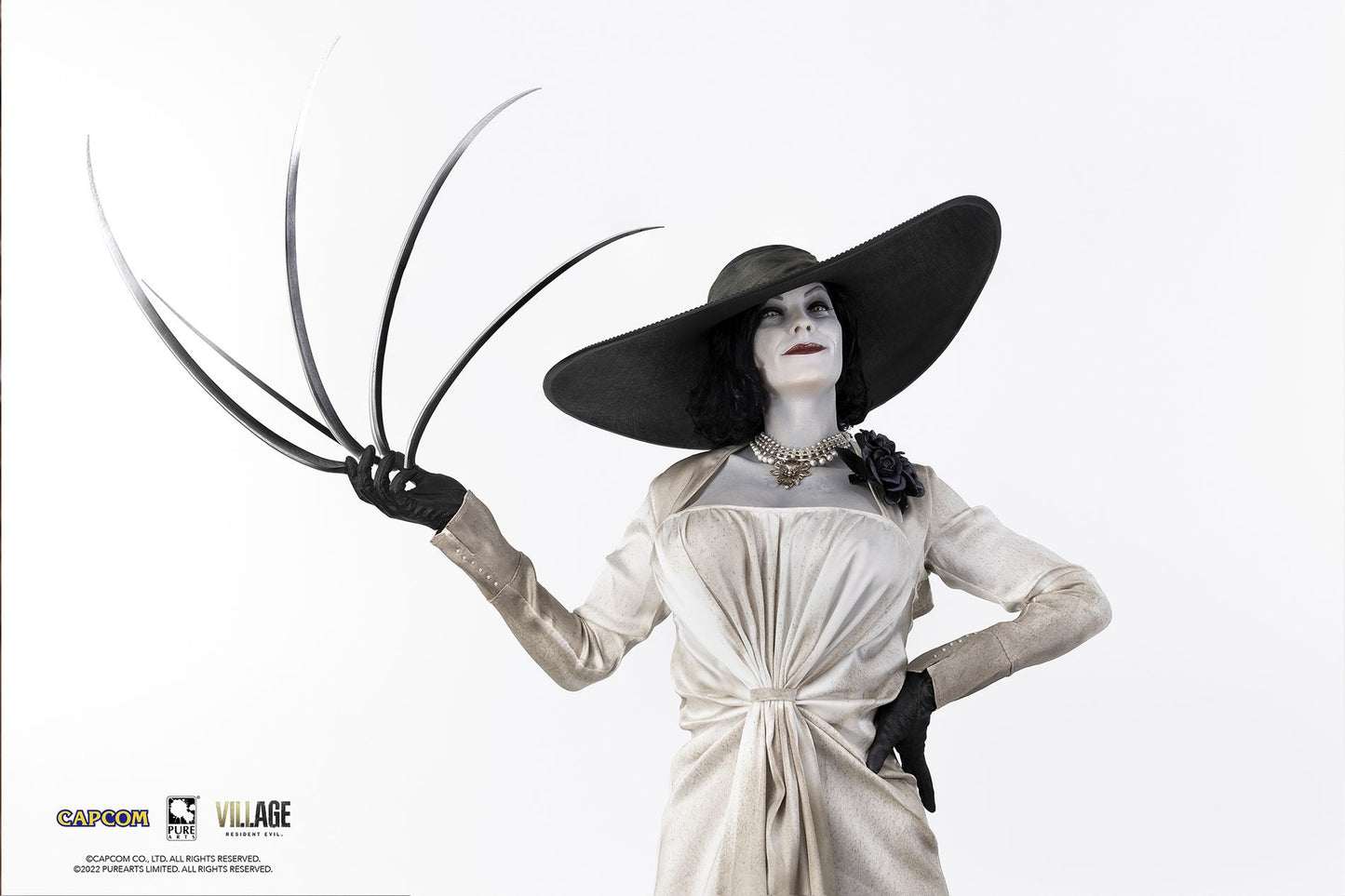 PureArts Resident Evil 8 Lady Dimitrescu 1/4 Scale Limited Statue Painted Model