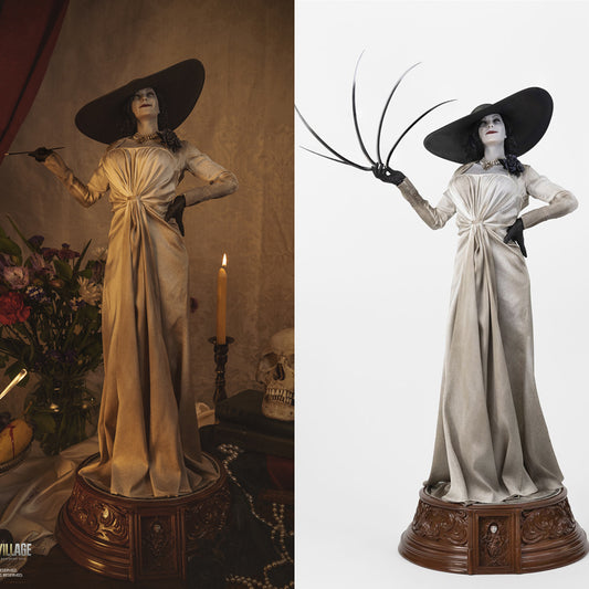 PureArts Resident Evil 8 Lady Dimitrescu 1/4 Scale Limited Statue Painted Model