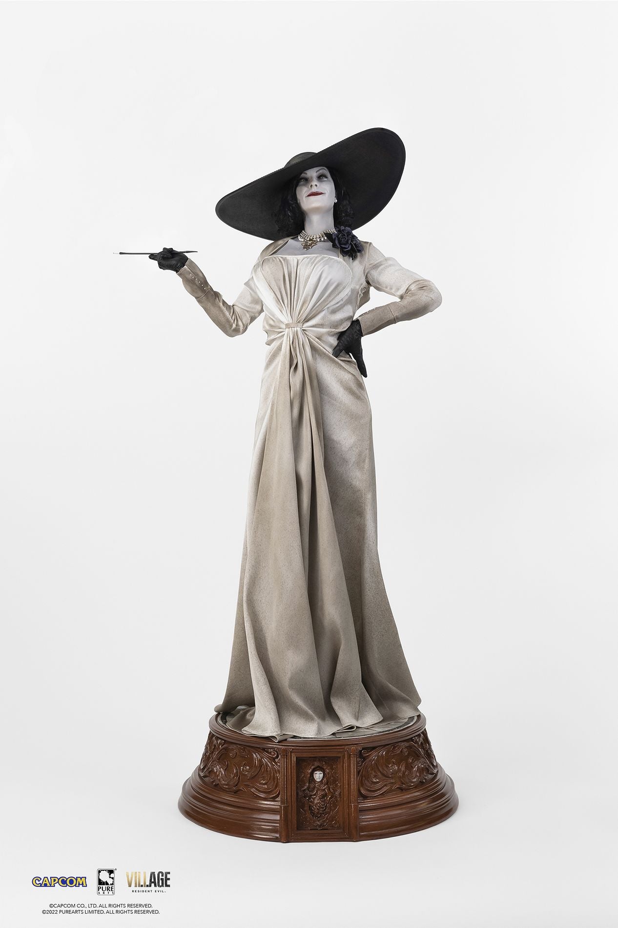 PureArts Resident Evil 8 Lady Dimitrescu 1/4 Scale Limited Statue Painted Model