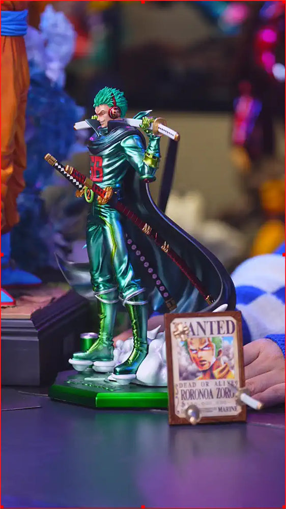 One Piece Roronoa Zoro Metal Plating Version 1/6th Painted Model GK New In Stock