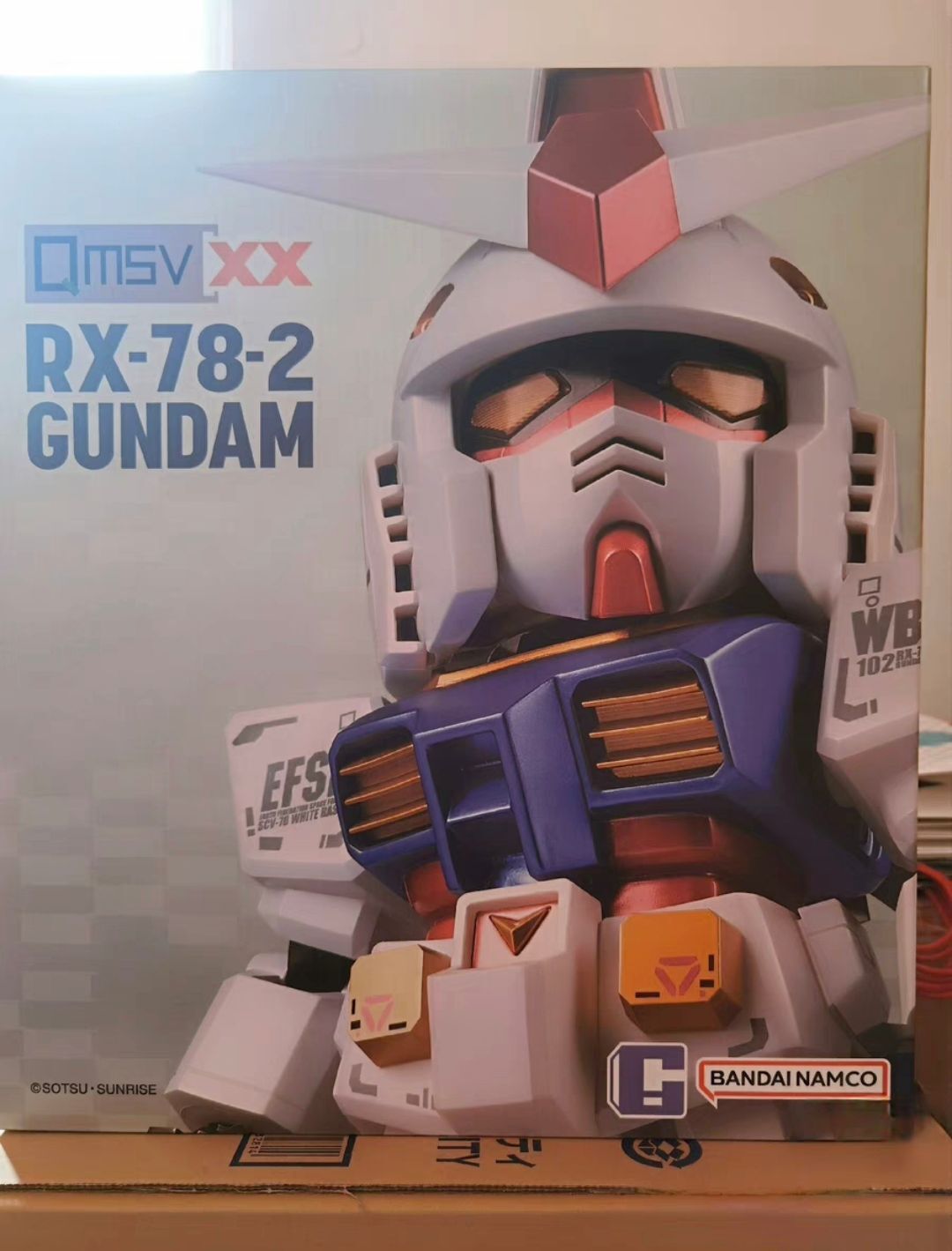 Bandai 2024PTS QMSVXX RX-78-2 Gundam 500PCS Limited Collection 40cm New In Stock