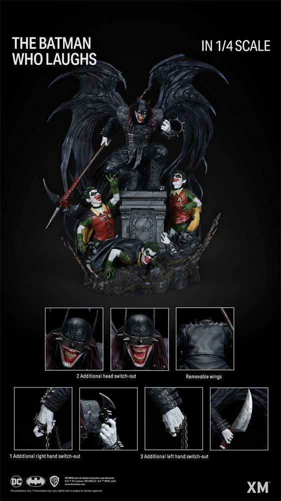 XM Studio The Batman Who Laughs 1/4 Scale Limited Statue Painted Model New Stock