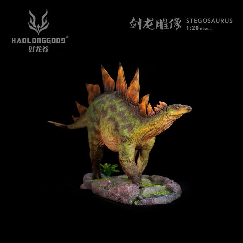 HAOLONGGOOD Stegosaurus 1/20th Jurassic World Dinosaur Limited Statue Model GK