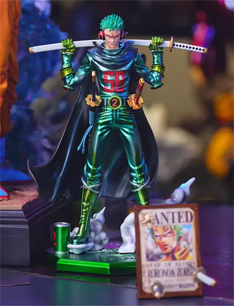 One Piece Roronoa Zoro Metal Plating Version 1/6th Painted Model GK New In Stock