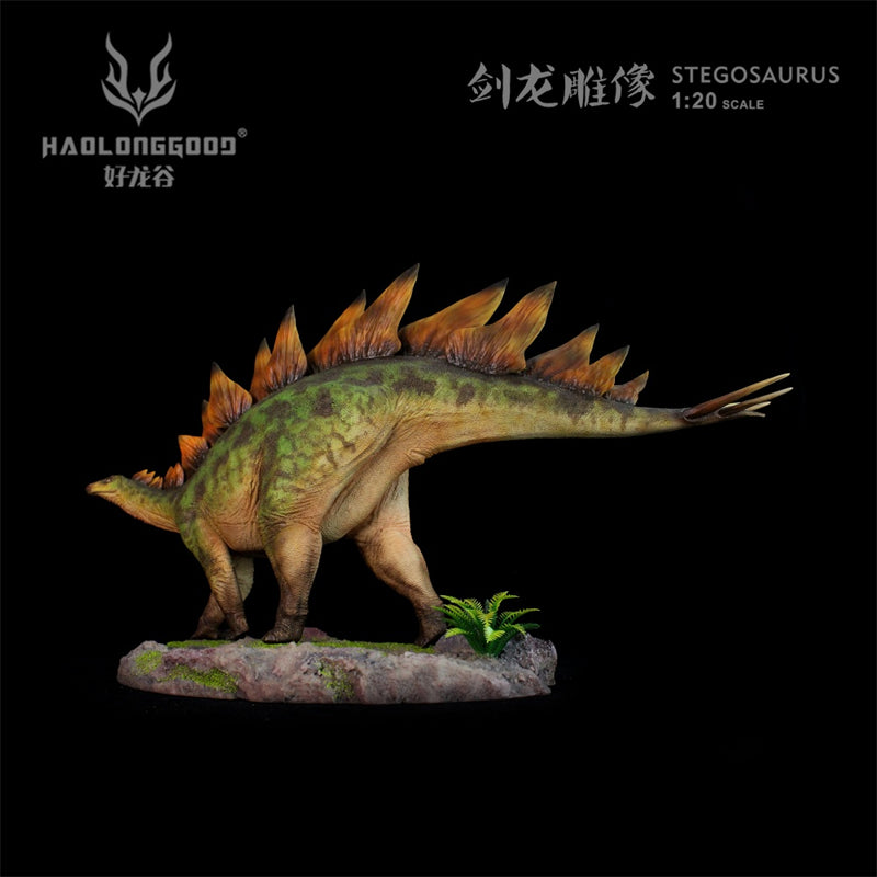 HAOLONGGOOD Stegosaurus 1/20th Jurassic World Dinosaur Limited Statue Model GK