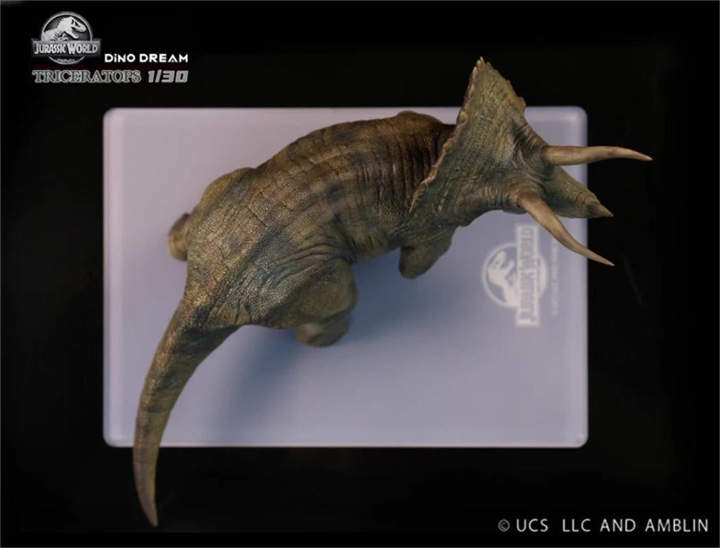 DINO DREAM Triceratops 1/30th Jurassic World Dinosaur Limited Statue Model GK