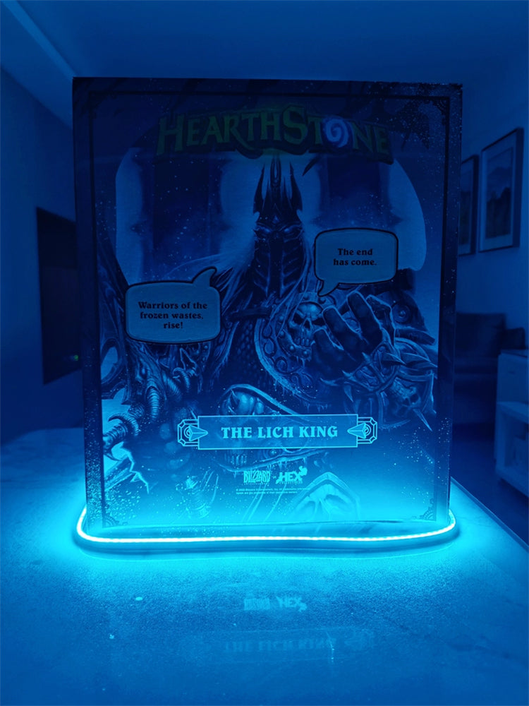 World of Warcraft Lich King 1/10 Scale Limited Statue Painted Model New Stock