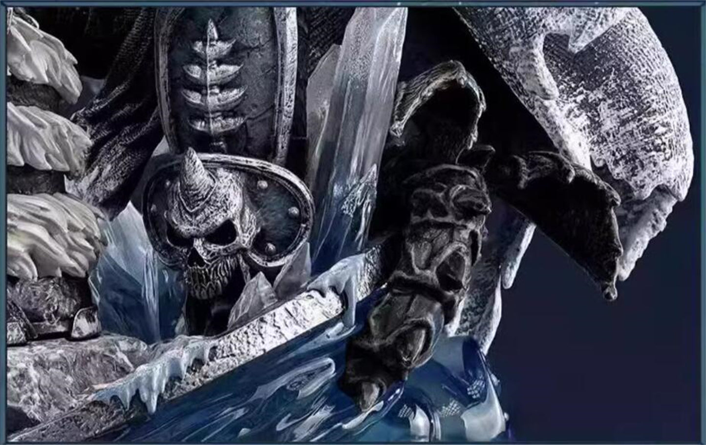 World of Warcraft Lich King 1/10 Scale Limited Statue Painted Model New Stock