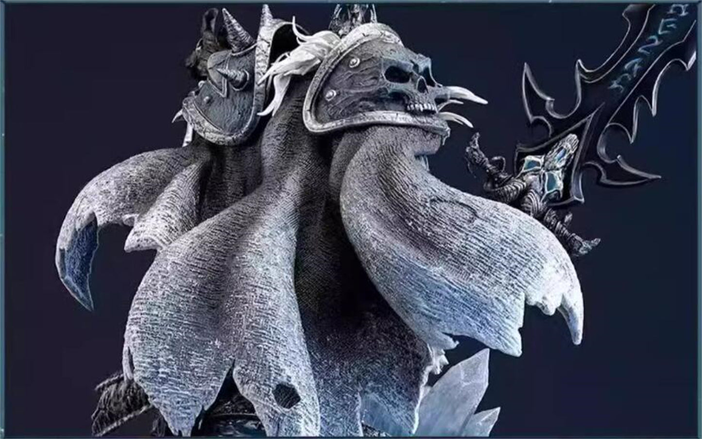 World of Warcraft Lich King 1/10 Scale Limited Statue Painted Model New Stock